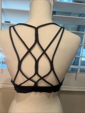 Black Strappy Bralette — Women’s Intimates